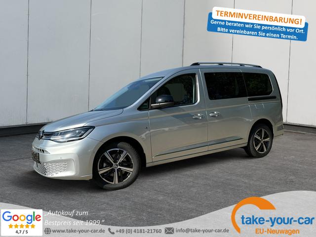 Volkswagen Caddy Maxi - Style NAVI+ACC+GJR+LED+PDC+KAMERA+AGR-SITZE Lagerfahrzeug