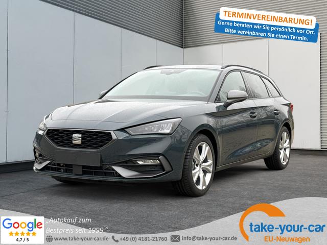 Seat Leon Sportstourer ST - FR Exclusive NAVI+ACC+KAMERA+SHZ+ACC+ALU+Virtual Pedal Lagerfahrzeug