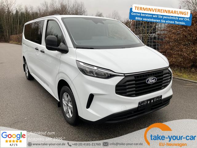 Ford Transit Custom - 320 L2 AWD Trend Kombi 2.0 Allrad H1 Trend, 8-Sitzer, AHK, Navi, Heckflügeltür Vorlauffahrzeug