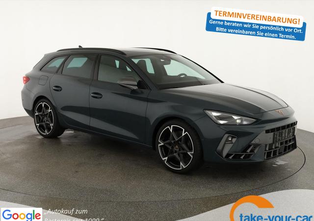 Cupra Leon Sportstourer - 2.0 TSI 245 kW 4Drive VZ ST DSG 4Drive, Pano, Sennheiser, Navi, Side Vorlauffahrzeug