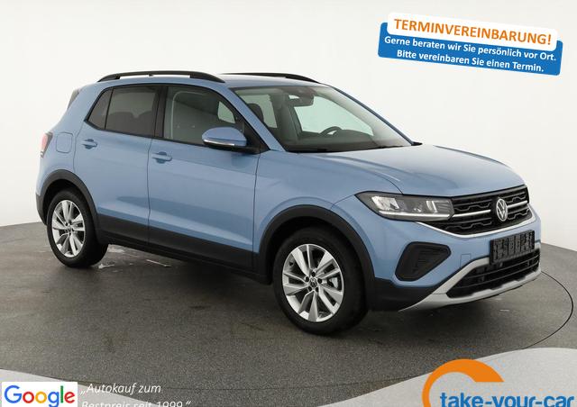 Volkswagen T-Cross - 1.0 TSI 85 kW Life DSG Life, AHK, Ready2, Kamera, 17-Zoll, Winterpaket, Climatronic Vorlauffahrzeug