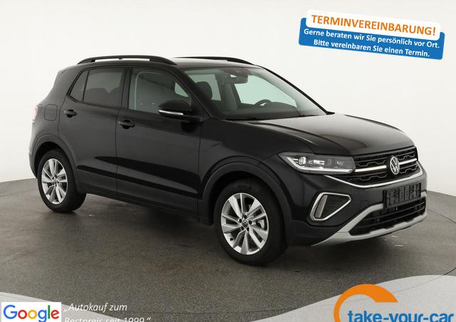 Volkswagen T-Cross - 1.5 TSI 110 kW Life DSG Life, AHK, IQ.Light, ACC, Kamera, 17-Zoll, Winterpaket Vorlauffahrzeug