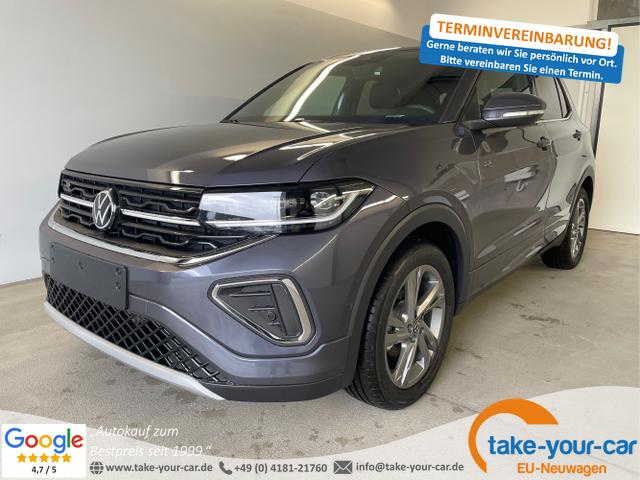 Volkswagen T-Cross - R-Line 150PS DSG IQ.Light+AHK Vorlauffahrzeug