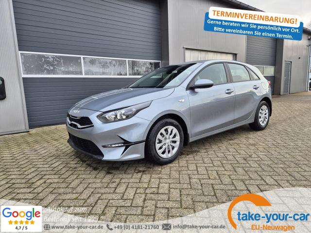 Kia Ceed - Vision 1.5 T-GDi 140PS Automatik Klimaautomatik Alarmanlage Sitzheizung Lenkradheizung Navi PDC Rückf.Kamera Bluetooth Touchscreen Apple CarPlay Android Auto Tempomat Vorlauffahrzeug