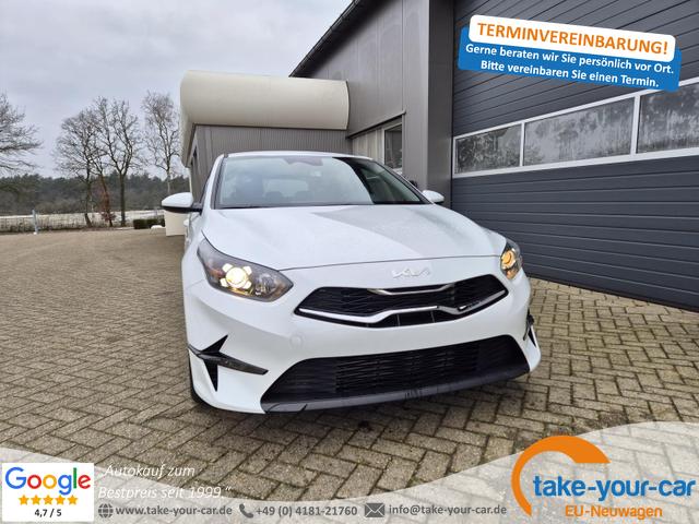 Kia Ceed - Vision 1.5 T-GDi 140PS Automatik Klimaautomatik Alarmanlage Sitzheizung Lenkradheizung Navi PDC Rückf.Kamera Bluetooth Touchscreen Apple CarPlay Android Auto Tempomat Vorlauffahrzeug