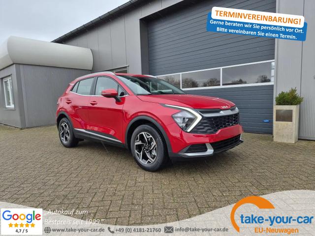 Kia Sportage - Vision 1.6 T-GDi MHEV 160PS Automatik Sitzheizung Lenkradheizung Klimaautomatik Navi Bluetooth Touchscreen Apple CarPlay Android Auto PDC v+h Rückf.Kamera Tempomat 17"LM Vorlauffahrzeug