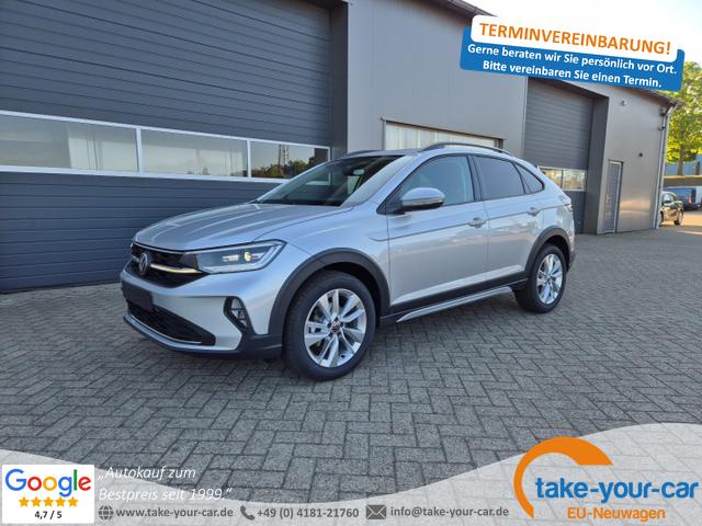 Volkswagen Taigo - 1.0 TSI 116PS DSG Life LED-Matrix-Scheinwerfer Klimaautomatik Sitzheizung PDC Rückf.Kamera 17-LM abged.Scheiben 2xKeyless DAB+ Bluetooth Touchscreen Apple CarPlay Android Auto Vorlauffahrzeug