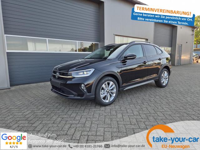 Volkswagen Taigo - 1.0 TSI 116PS DSG Life LED-Matrix-Scheinwerfer Klimaautomatik Sitzheizung PDC Rückf.Kamera 17-LM abged.Scheiben 2xKeyless DAB+ Bluetooth Touchscreen Apple CarPlay Android Auto Vorlauffahrzeug
