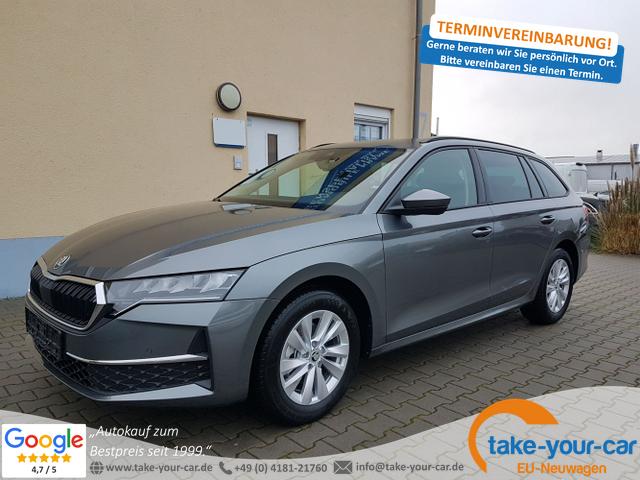 Skoda Octavia Combi - Selection NEUES MODELL AHK Klimaauto. PDC SHZ vorn Virt. Cockpit 16 Zoll LM ACC Sunset variabl. Ladeboden Vorlauffahrzeug