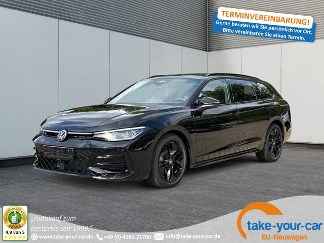 Volkswagen Passat Variant - R-Line 4WD AHK+Black Style+Navi+360KAM+Head-UP+Matrix-LED+ACC Lagerfahrzeug