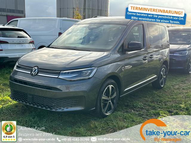 Volkswagen Caddy - Style LANE ASSIST+NAVI+KAM+SHZ+KLIMA+AHK+ACC Lagerfahrzeug