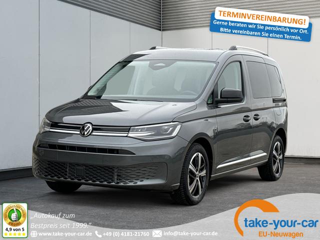 Volkswagen Caddy - Style LANE ASSIST+NAVI+KAM+SHZ+KLIMA+AHK+ACC Lagerfahrzeug