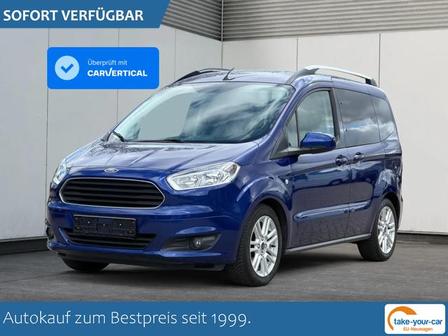 Ford Tourneo Courier - Titanium AHK+NAVI+PDC+DAB+beh.FRONTSCHEIBE Gebrauchtfahrzeug