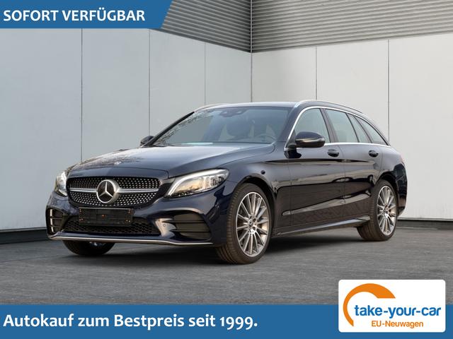 Mercedes-Benz C-Klasse - C 300 T AMG-Line+LED+NAVI+KAMERA+19"AMG-Felgen+el.HECK Gebrauchtfahrzeug