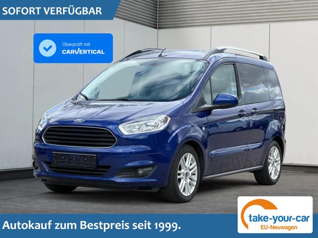 Ford Tourneo Courier - Titanium AHK+NAVI+PDC+DAB+beh.FRONTSCHEIBE Gebrauchtfahrzeug