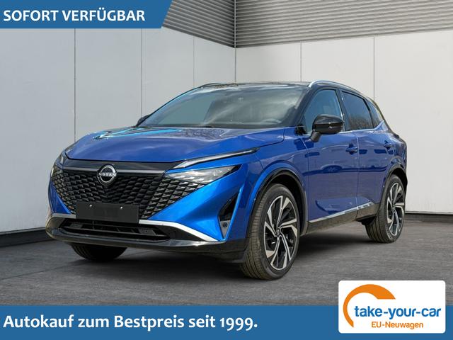 Nissan Qashqai - Tekna+ PANO+LEDER+360&deg;KAMERA+PDC+EL.HECKKL. Lagerfahrzeug