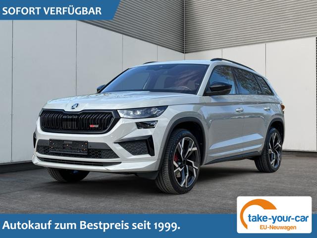 Skoda Kodiaq - RS 4x4+AHK+PANO+LEDER+360&deg;KAM+7-Sitze+ACC Gebrauchtfahrzeug