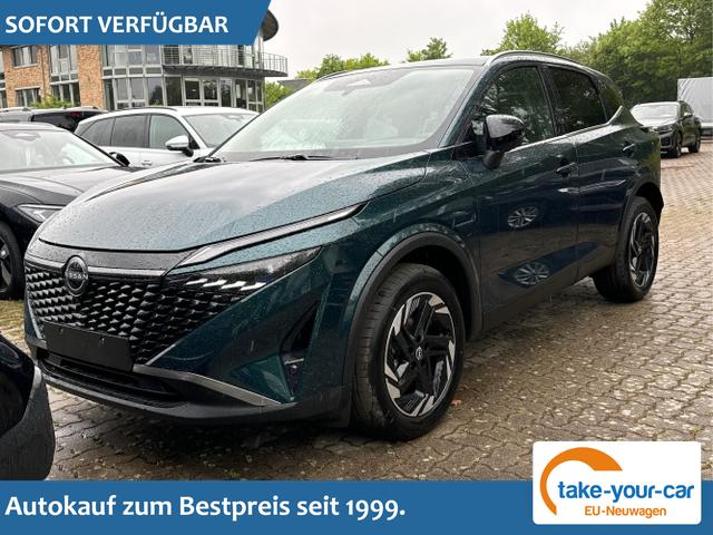 Nissan Qashqai - N-Connecta EL.HECKKL+HEAD-UP+KAMERA+ACC+PDC+SHZ+LED Lagerfahrzeug