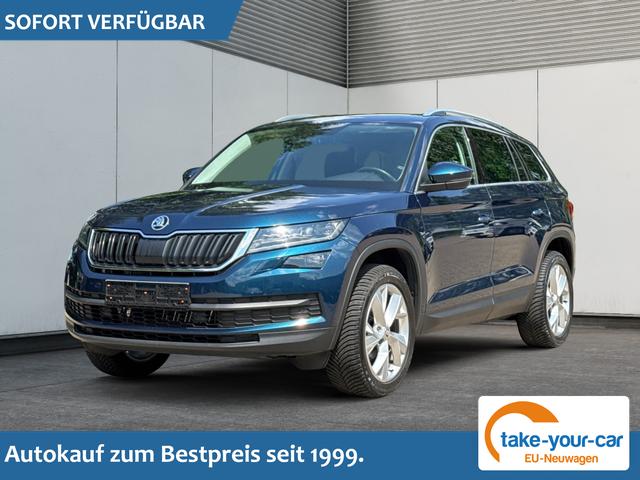 Skoda Kodiaq - AHK+STANDHEIZUNG+ACC+19"ALU+DAB Gebrauchtfahrzeug