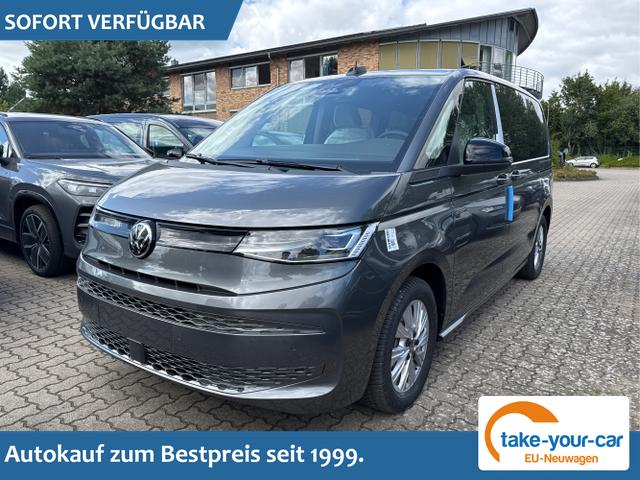 Volkswagen T7 Multivan - Business K&Uuml; KURZ 4x4+7-SITZER+MATRIX+AHK+KAMERA+SHZ+17" ALU Lagerfahrzeug