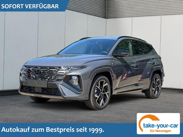 Hyundai TUCSON - N Line Prime 4WD+eHK+NAVI+KAMERA+SHZ+LED+19''ALU+PDC Lagerfahrzeug