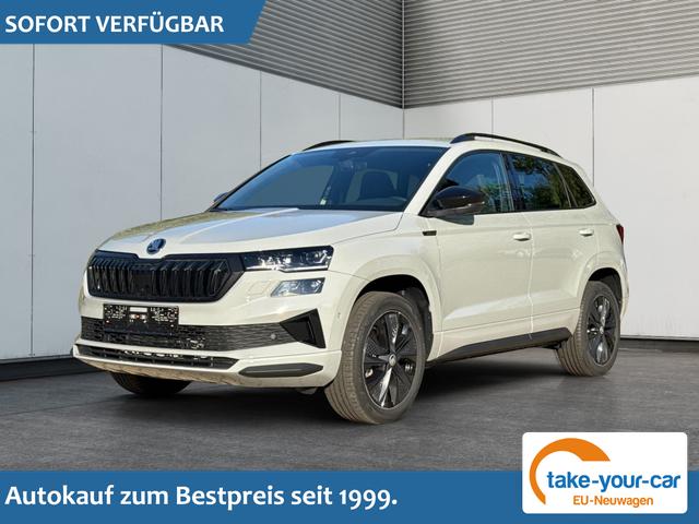 Skoda Karoq - Sportline 1.5 TSI-DSG NAVI+360&deg;Kamera+ACC+KESSY+18'LM Lagerfahrzeug