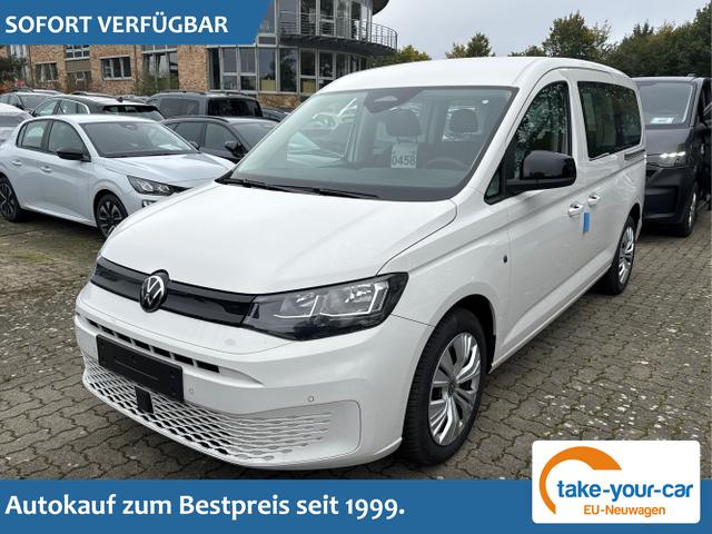 Volkswagen Caddy Maxi - Maxi+ KAMERA+AHK+GJR+SHZ+PDC+ACC+LANE ASSIST Lagerfahrzeug