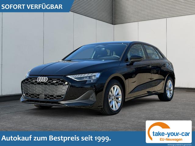 Audi A3 Sportback - ACC+KAMERA+SHZ+LED+KLIMA+16" LM+APP Lagerfahrzeug