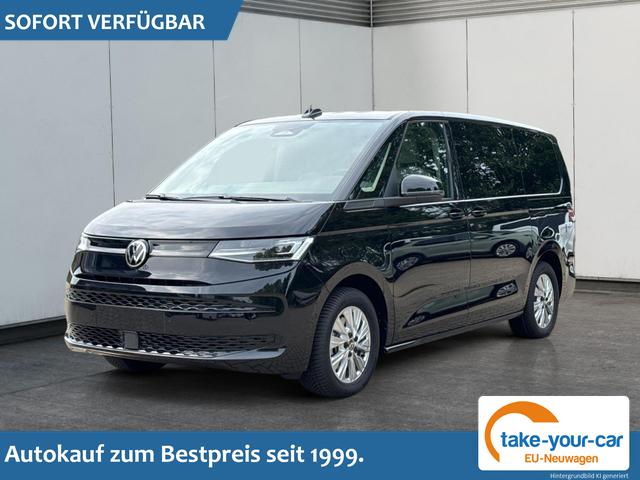 Volkswagen T7 Multivan - Business L&Uuml; LANG 4x4+7-SITZER+MATRIX+AHK+KAMERA+SHZ+17" ALU Lagerfahrzeug