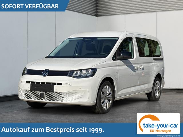 Volkswagen Caddy Maxi - Maxi+ KAMERA+AHK+GJR+SHZ+PDC+ACC+LANE ASSIST Lagerfahrzeug