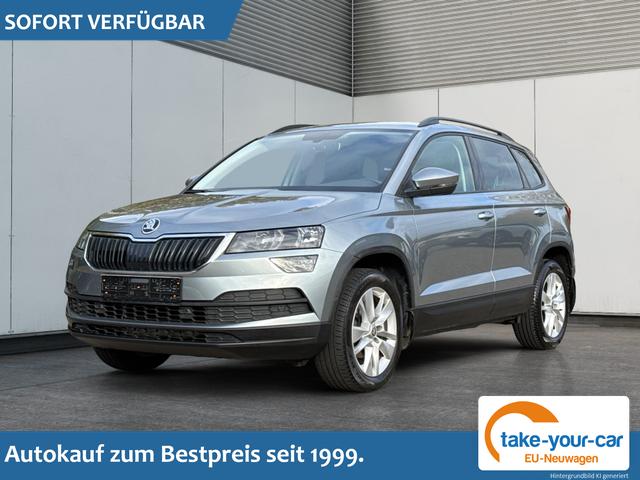 Skoda Karoq - 1.5 TSI Ambition AHK+KESSY+PDC+KAMERA+17"LM Gebrauchtfahrzeug