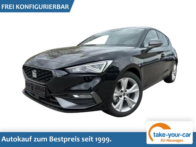 Seat Leon - FR 5J GARANTIE+3-Z-KLIMA+LED+PDC+TEMPOMAT+17" ALU Bestellfahrzeug 