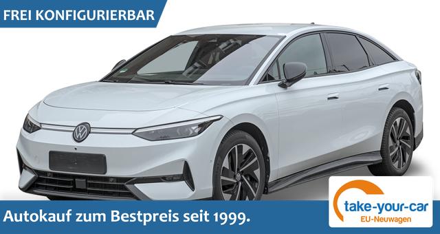 Volkswagen ID.7 - Pure 59 kWh F&Ouml;RDERF&Auml;HIG SHZ+KAMERA+HuD+ACC+LED+19" ALU Bestellfahrzeug 
