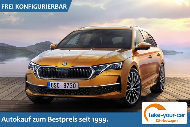 Skoda Octavia Combi Executive - 1.5 TSI ACT 85 kW 6-Gang, Navigationssystem, 17 Zoll Alufelgen, ACC, PDC, Klimaautomatik, Phone Box, Reserverad, Full LED, 4 Jahre Garantie, Bestellfahrzeug 