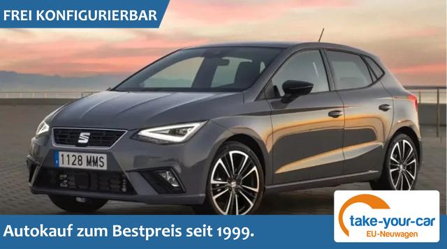 Seat Ibiza - 1.0 MPI 59 kW (80 PS) 5 gang Klimaanlage, Full-LED, Full Link, Radioanlage, Alufelgen 15 Zoll, Nebelscheinwerfer m. K-Licht, autom. Fernlichtregulierung, Virtual Cockpit, Licht & Sicht Paket, Digital Cockpit Bestellfahrzeug 
