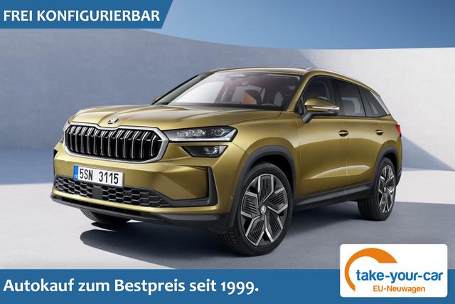 Skoda Kodiaq 5 Sitze - Style 1,5 TSI Mild Hybrid 110 kW DSG 4 Jahre Garantie , Alarmanlage, Navigationssystem, Metallfarbe, LED MATRIX, 19 Zoll Alufelgen, Easy Open Bestellfahrzeug 