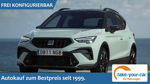 Seat Arona - Style 1.0 TSI 70 kW 5 Gang , Klimaanlage, Alufelgen 17 Zoll, LED Licht + R&uuml;ckleuchten, dunkel eingef&auml;rbte Scheiben,Full-Link, Winterpaket, ACC Abstandsautomatik Au&szlig;enspiegel beheizb. elektr. klappbar, Light Assist, Licht&Sicht Paket, Bestellfahrzeug 