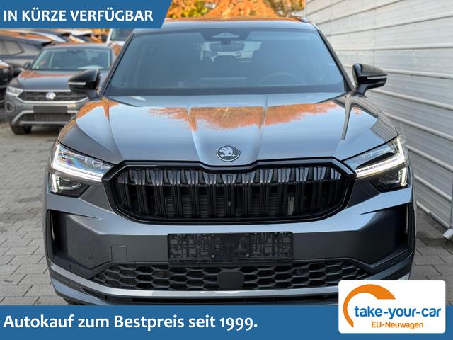 Skoda Kodiaq - Sportline 2.0 TSI DSG 4x4 7Sitzer*AHK*NAVI*SHZ*Matrix*360&deg;*IPA*Keyless*Canton Vorlauffahrzeug