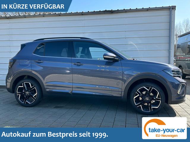 Volkswagen T-Cross - R-Line 1.0 TSI DSG AHK*Android Auto*SHZ*Matrix-LED*Kamera*Keyless*18" Vorlauffahrzeug