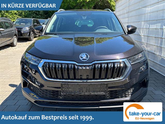 Skoda Karoq - Extra 1.5 TSI DSG AHK*Android Auto*SHZ*ACC*Keyless*Kamera*17" LM* 2Z Klimaauto*SUNSET Vorlauffahrzeug