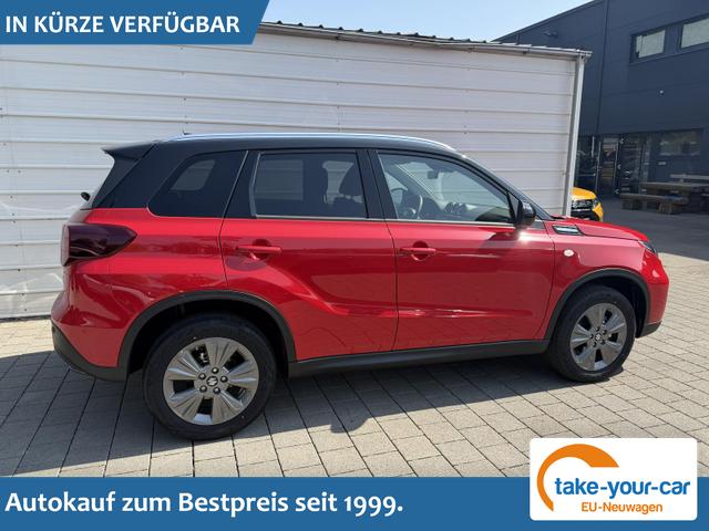 Suzuki Vitara - GL+ Comfort 1.4 MHEV AT Android Auto*Navi*SHZ*ACC*Kamera*Klimauto*LED*PrivacyGlas Vorlauffahrzeug