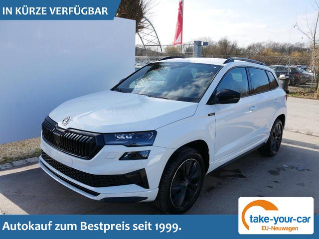 Skoda Karoq - Sportline 2.0 TDI 4x4 DSG*AHK-SCHWENKBAR*ACC*PDC-HI*LED*SHZ*TEMPOMAT*KLIMA Vorlauffahrzeug