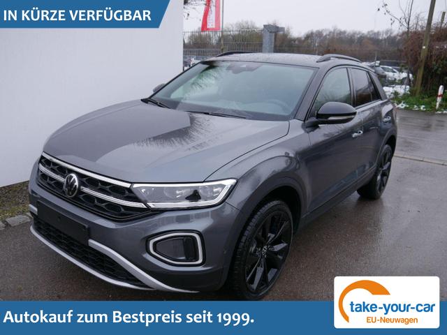 Volkswagen T-Roc - Style Black 1,5 TSI DSG *ACC*NAVI*PDC*AHK*LED*KAMERA*TEMPOMAT*19-ZOLL Vorlauffahrzeug