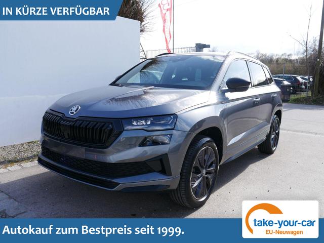 Skoda Karoq - Sportline 2.0 TDI 4x4 DSG*AHK-SCHWENKBAR*ACC*PDC-HI*LED*SHZ*TEMPOMAT*KLIMA Vorlauffahrzeug