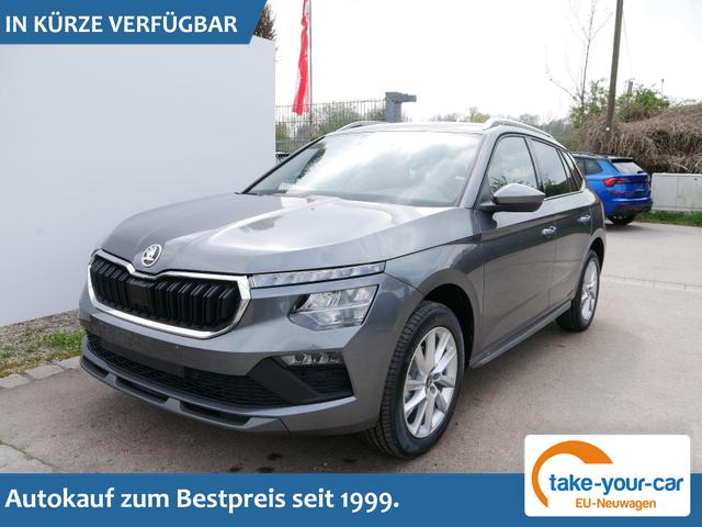 Skoda Kamiq - 130 Jahre Edition 1,5 TSI DSG*AHK-SCHWENKBAR*KAMERA*KESSY*TEMPOMAT*WINTERPAKET* Vorlauffahrzeug