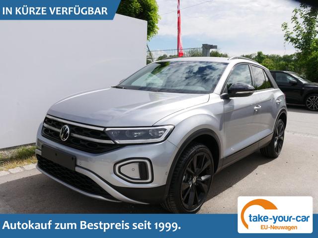 Volkswagen T-Roc - black style 1,5 TSI DSG*AHK*ACC*MATRIX-LED*SHZ*PDC*KAMERA*TEMPOMAT*19-ZOLL Vorlauffahrzeug