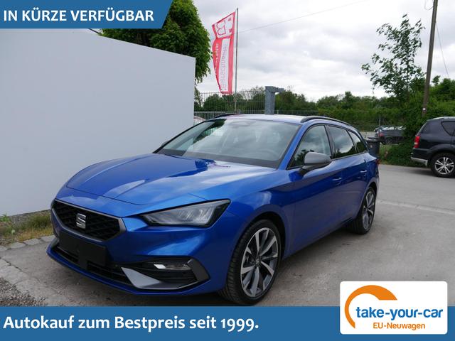 Seat Leon Sportstourer - FR 2.0 TDI Kombi DSG*NAVI*TEMPOMAT*KAMERA*KEYLESS-GO*VIRTUAL COCKPIT* Vorlauffahrzeug