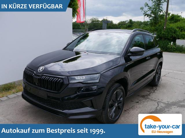 Skoda Karoq - Sportline 2.0 TSI 4x4 DSG DSG*KESSY*TEMPOMAT*PDC-HINTEN*SMARTLINK*LED* Vorlauffahrzeug