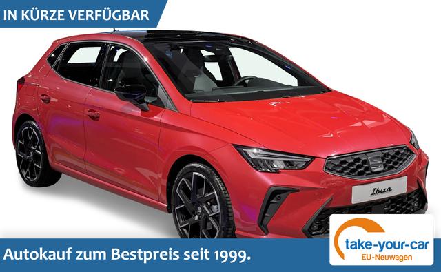 Seat Ibiza - Reference FULL LINK+SHZ+KLIMA+PDC+LED+15" ALU+TEMPOMAT Vorlauffahrzeug