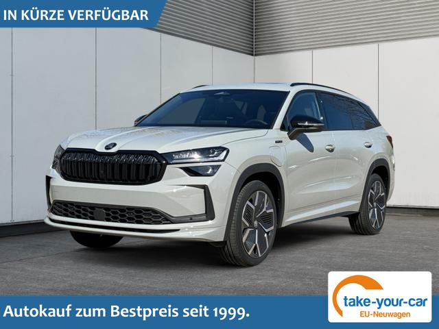 Skoda Kodiaq - Sportline PHEV+AHK+NAVI+PANO+MATRIX-LED+KAMERA+EL. HECKKL. Vorlauffahrzeug